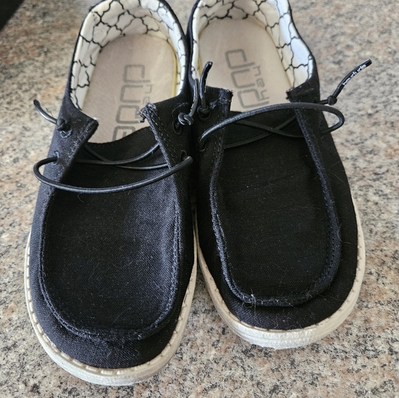 Other - Hey Dude Black Kids Shoes